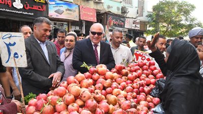 لضبط الأسعار.. محافظ قنا يتفقد سوق الخضروات والفاكهة بنجع حمادي