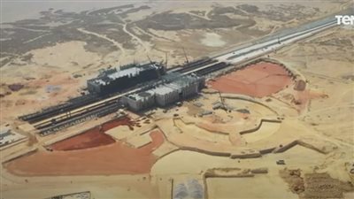 شاهد.. تصوير جوي لمحطة العاصمة بـ الخط الأول للقطار الكهربائي السريع 