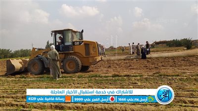 إزالة 10 حالات تعدِّ بمساحة 4099 متر مربع بمدينة القصاصين الجديدة في الإسماعيلية 