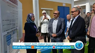 افتتاح محطة رفع الصرف الصحي قرية الحجاز 