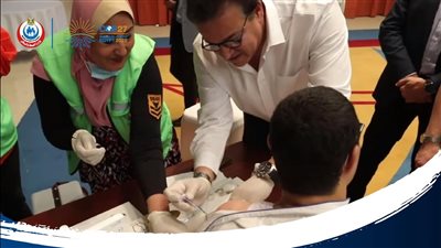 الصحة: تخصيص نقاط تطعيم ثابتة ضد الالتهاب الكبدي A للعاملين بفنادق شرم الشيخ