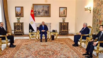 الرئيس السيسي يستقبل عميد الوكالة الجامعية للفرانكفونية