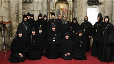 زيارة وفد رهباني روسي لدير الأنبا شنودة بسوهاج