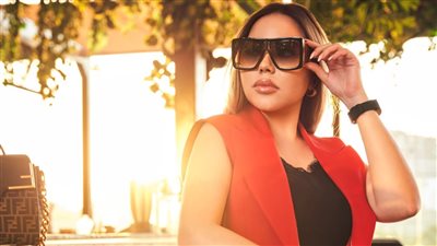 أسما إبراهيم تحتفل بعيد ميلاد خطيبها موسى