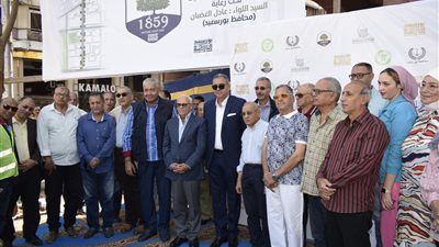محافظ بورسعيد يدشن مبادرة 100 مليون شجرة