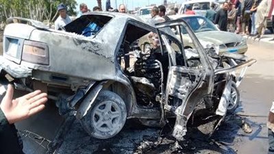 مصرع طفل وإصابة 4 آخرين فى حادث على طريق مصر إسكندرية الزراعي