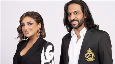 بالصور.. أنغام تروج لحلقتها مع بهاء سلطان