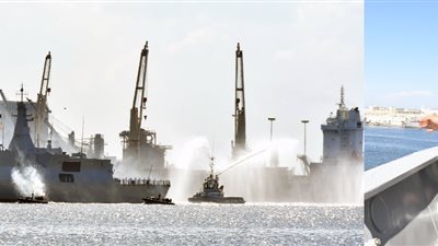 وصول الفرقاطة 