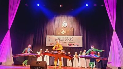 التراثية فى ختام مهرجان طنطا الدولي للشعر في دورته الثامنة ٢٠٢٢