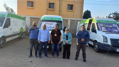 توقيع الكشف على 1988 مريضا فى قافلة علاجية بالدقهلية