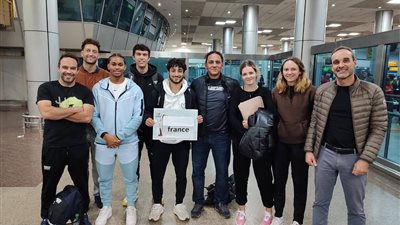 وصول بعثة فرنسا ووفد الاتحاد الدولي تمهيدًا لانطلاق بطولة العالم للجامعات للاسكواش