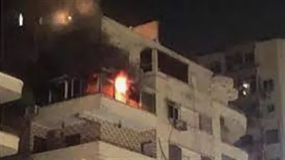 بـ 3 سيارات إطفاء.. إخماد حريق شقة سكنية بالبساتين