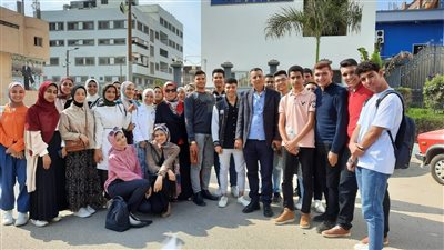 طلاب جامعة الدلتا التكنولوجية يواصلون الزيارات العلمية الميدانية