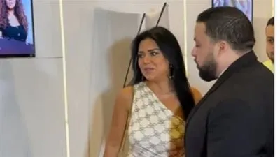 عاجل.. رانيا يوسف بفستان مثير قصير من العرض الخاص لـ 