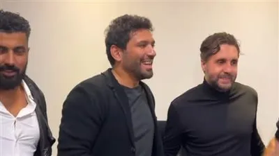 عاجل.. إيمي سمير غانم تتواجد بجانب حسن الرداد على ريد كاربت 