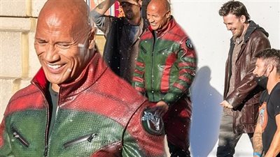 دوين جونسون وهنري كافيل يبدئان تصوير Red One