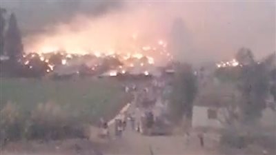 حريق يلتهم 20 فدان قش أرز دون خسائر في الأرواح بالدقهلية 