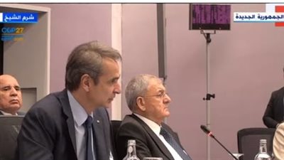 رئيس الوزراء اليوناني: تحدثت مع السيسي حول تصدير الطاقة للسوق الأوروبية