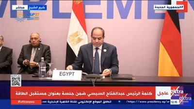 السيسي لرؤساء قمة 