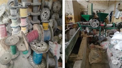 ضبط صاحب مصنع أسلاك كهربائية دون ترخيص بالقاهرة