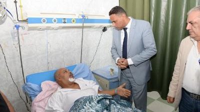  تفاصيل زيارة محافظ الدقهلية لمستشفى أجا للاطمئنان على مصابي حادث انقلاب أتوبيس 