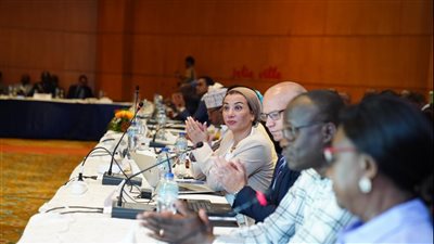 ياسمين فؤاد تشارك في الاجتماع التشاوري لوزراء البيئة الأفارقة (الأمسن)