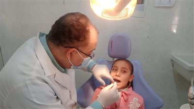 الكشف على ألف مريض فى قافلة علاجية بقرية في الدقهلية 