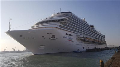 ميناء بورسعيد السياحي يستقبل سفينة الأحلام 