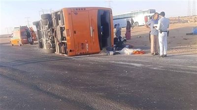 إصابة 12 شخصا إثر اصطدام أتوبيس بميكروباص في الشرقية