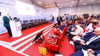 وزيرة التضامن تشهد فعاليات يوم المجتمع المدني بقمة المناخ