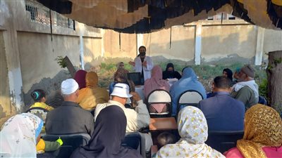 الكشف على ١٧٧١ مريضًا فى قافلة علاجية مجانية بالدقهلية 