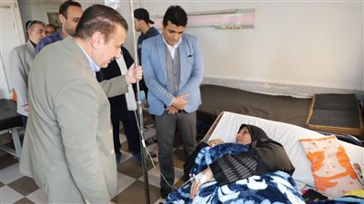 محافظ المنوفية يحيل (29) طبيبا وممرضا وإداريا للتحقيق بمستشفى سرس الليان