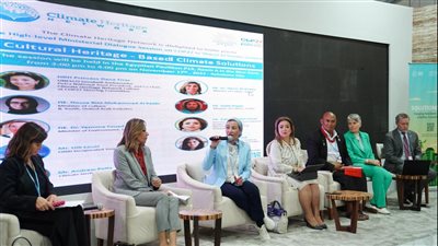 وزيرة البيئة: التغيرات المناخية تمثل تهديدًا كبيرًا للتراث الثقافى بالعالم