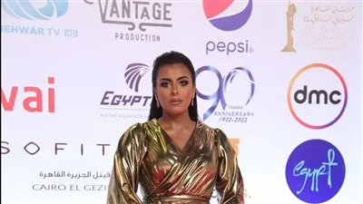 هاجر الشرنوبي تتألق في العرض الخاص لفيلم 'السد' 