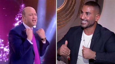 بسبب نكتة.. عمرو أديب لـ أحمد سعد: 