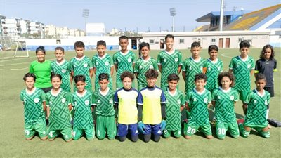 المصري تحت 12 عاما يفوز على المريخ بثلاثية نظيفة