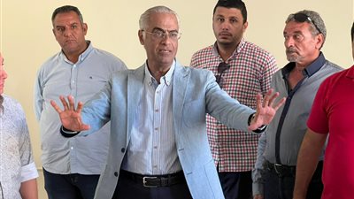 أيمن إبراهيم يتفقد الجامعة الأهلية شرق بورسعيد 