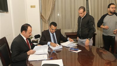 بدء فرز الأصوات في انتخابات المكتب التنفيذي لحزب الوفد (صور)