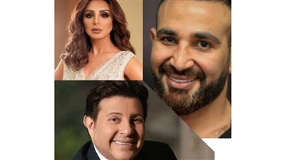 هاني شاكر وأحمد سعد يدعمان أنغام في أزمتها الصحية 