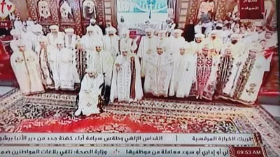 البابا تواضروس يترأس صلوات قداس رسامة كهنة جدد بدير الأنبا بيشوي 