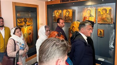 شركات سياحية رومانية تزور دير سانت كاترين للتعرف على مشروع التجلي الأعظم