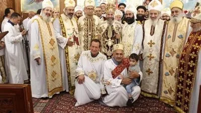 أسقف بني مزار يقوم برسامة كهنة جدد