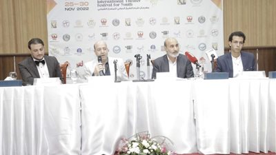 مؤتمران صحفيان لمحمد عادل وأمل الدباس فى اليوم الرابع بمهرجان شرم الشيخ الدولى للمسرح الشبابى