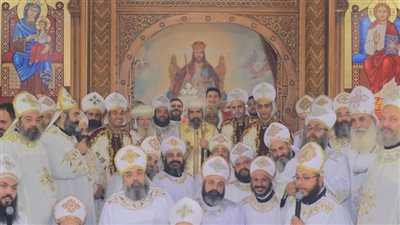 سيامة 3 كهنة جدد بإيبارشية «طموه» في المحلة