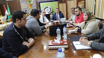 محافظ المنوفية يستعرض الموقف التنفيذي لمشروعات الخطة الاستثمارية الجديدة 