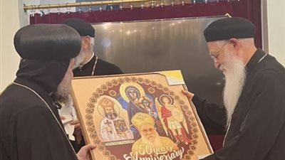 إيبارشية لوس أنجلوس تحتفل باليوبيل الذهبى لسيامة القمص فيليمون ميخائيل