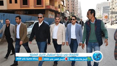 خلال جولة ميدانية.. محافظ الفيوم يتفقد أعمال الرصف والتجميل بشوارع المدينة