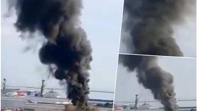 عاجل.. انفجار في ميناء سامسون بتركيا