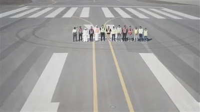 في الاحتفال الـ 51 لليوم الوطني الإمارات.. شاهد احتفالات مطار الفجيرة