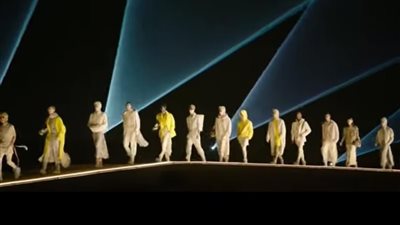 منطقة أهرامات الجيزة تشهد حفل أزياء ديور العالمية (صور)